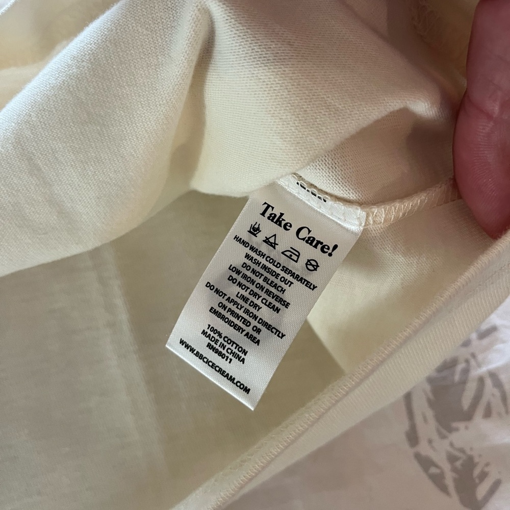 ICECREAM 🍦men’s toppings ss t shirt size M in a white / cream color NWT 🍭 - Picture 11 of 13